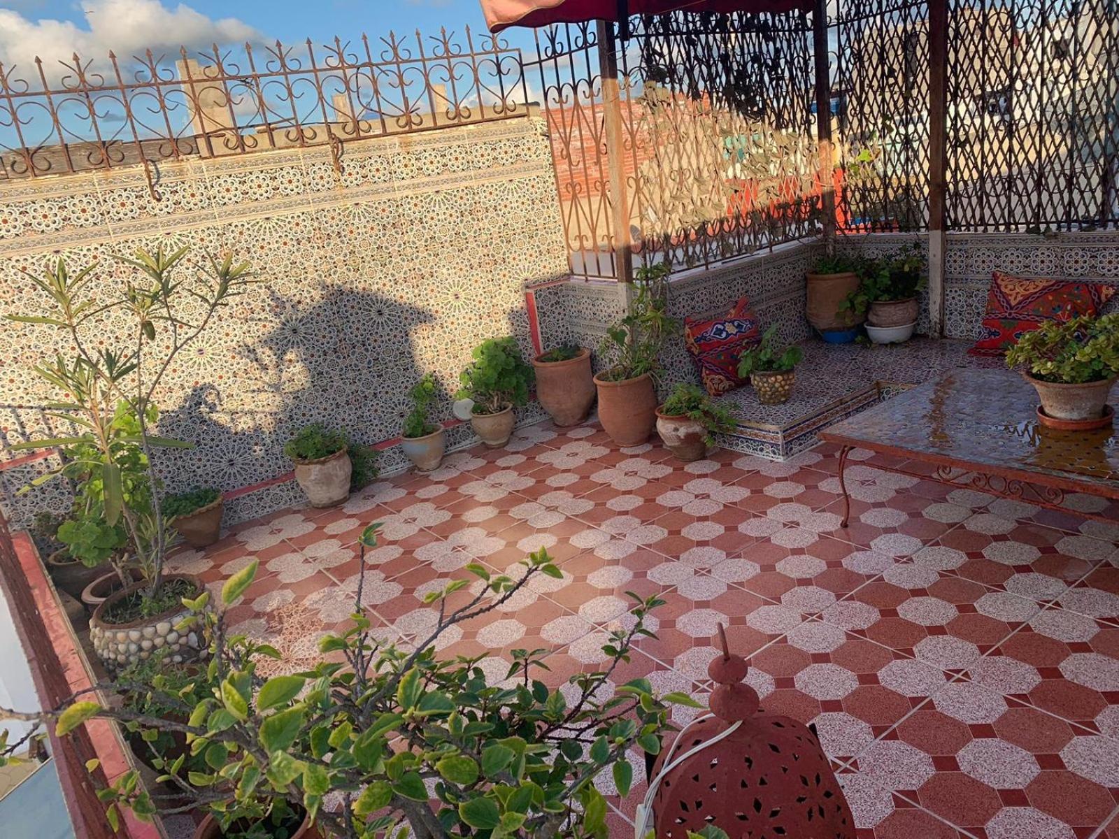 Hathor ,Casa Marroqui Con Dos Terrazas En La Medina Antigua , Ideal Parejas!! Wifi!! Асіла Екстер'єр фото