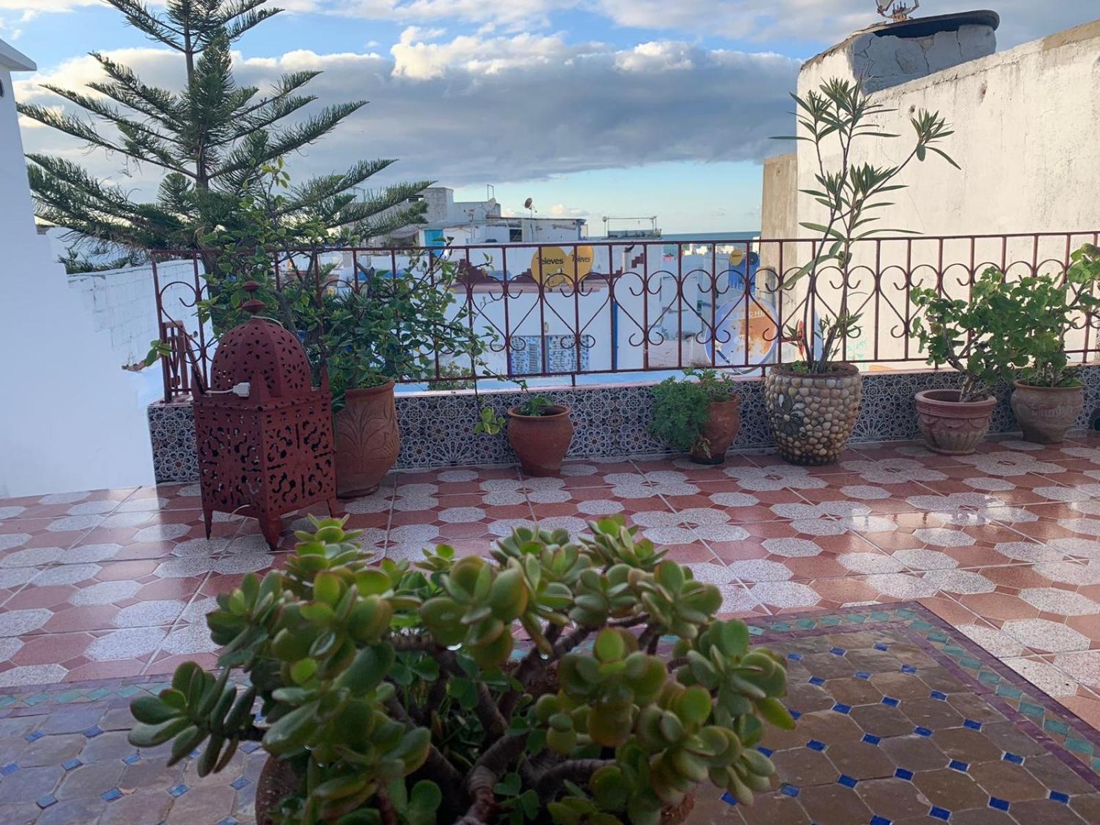 Hathor ,Casa Marroqui Con Dos Terrazas En La Medina Antigua , Ideal Parejas!! Wifi!! Асіла Екстер'єр фото