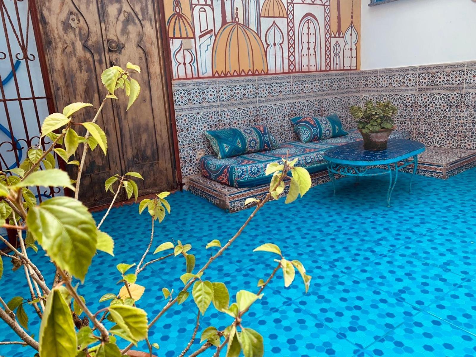Hathor ,Casa Marroqui Con Dos Terrazas En La Medina Antigua , Ideal Parejas!! Wifi!! Асіла Екстер'єр фото